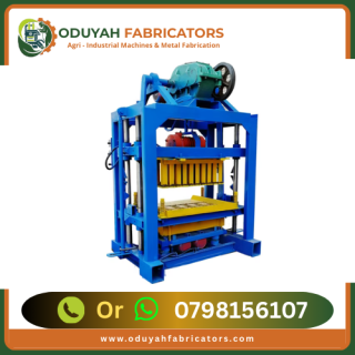 heavy duty concrete block making machine for commercial construction projects in Nairobi Kenya